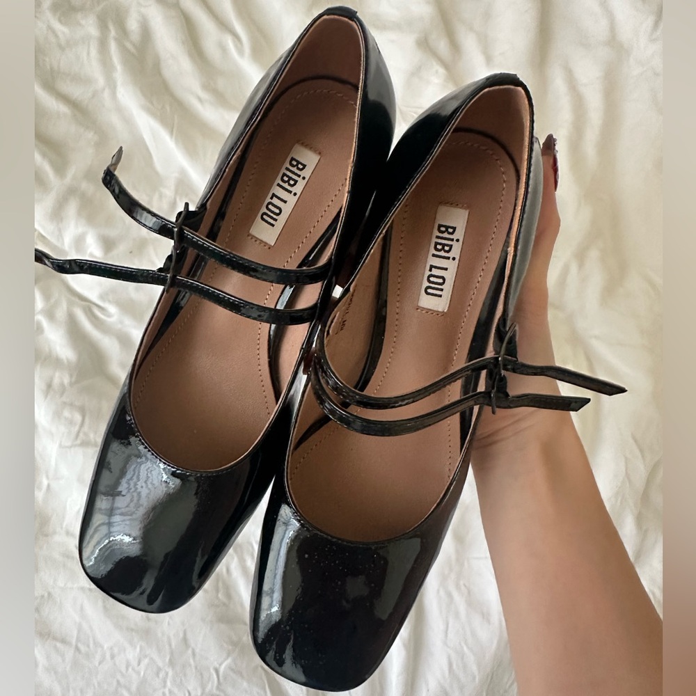Anthropologie Bibi Lou Milena Mary Janes